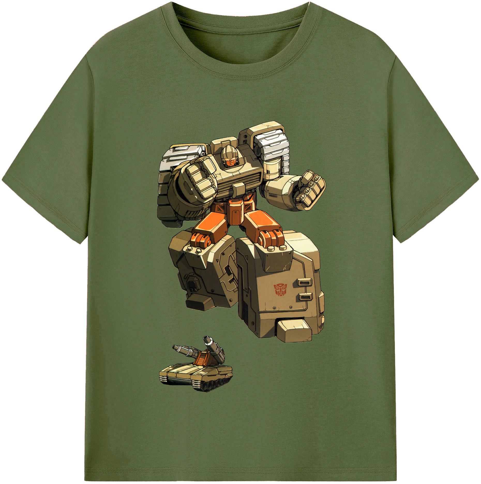 （画像用）  綿100％半袖Tシャツ（フロントプリント）